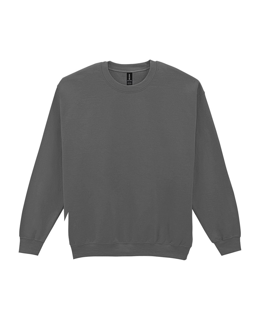 Charcoal*† Heavy Blend™ adult crew neck sweatshirt