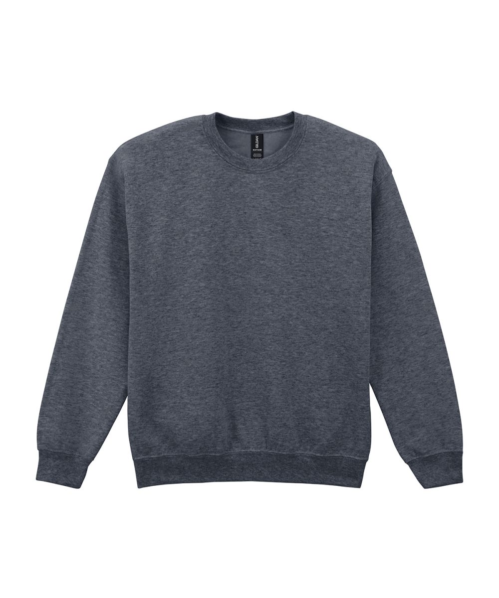 Dark Heather* Heavy Blend™ adult crew neck sweatshirt