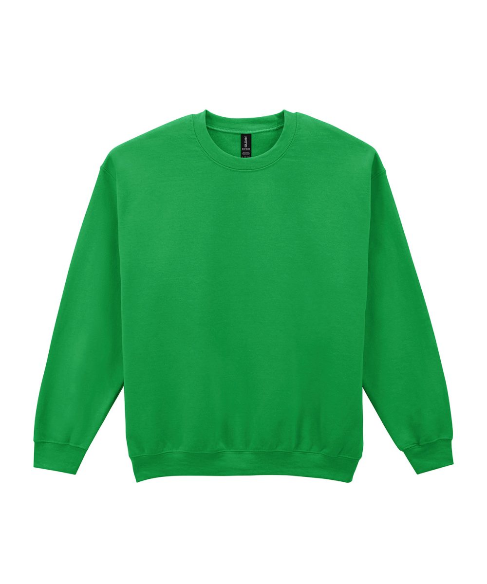 Irish Green* Heavy Blend™ adult crew neck sweatshirt