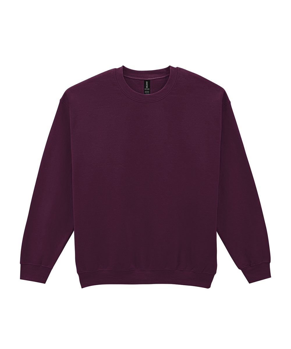 Maroon* Heavy Blend™ adult crew neck sweatshirt