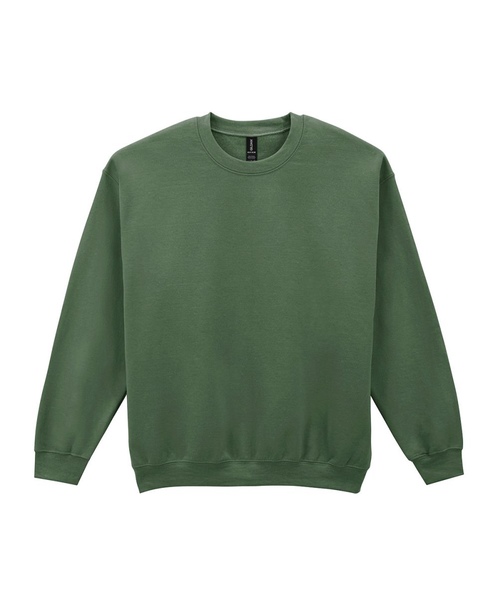 Military Green Heavy Blend™ adult crew neck sweatshirt