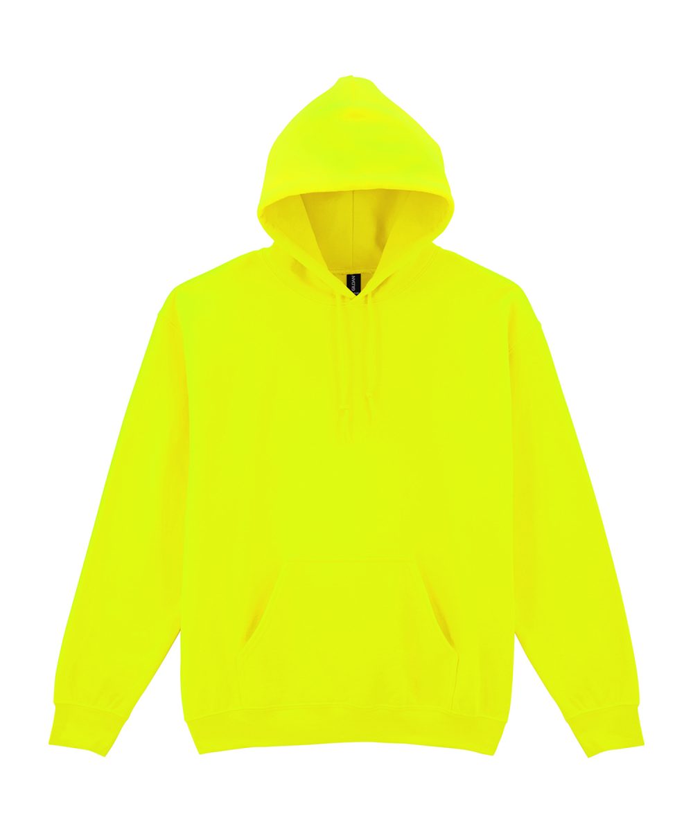 Safety Green* Heavy Blend™ hooded sweatshirt