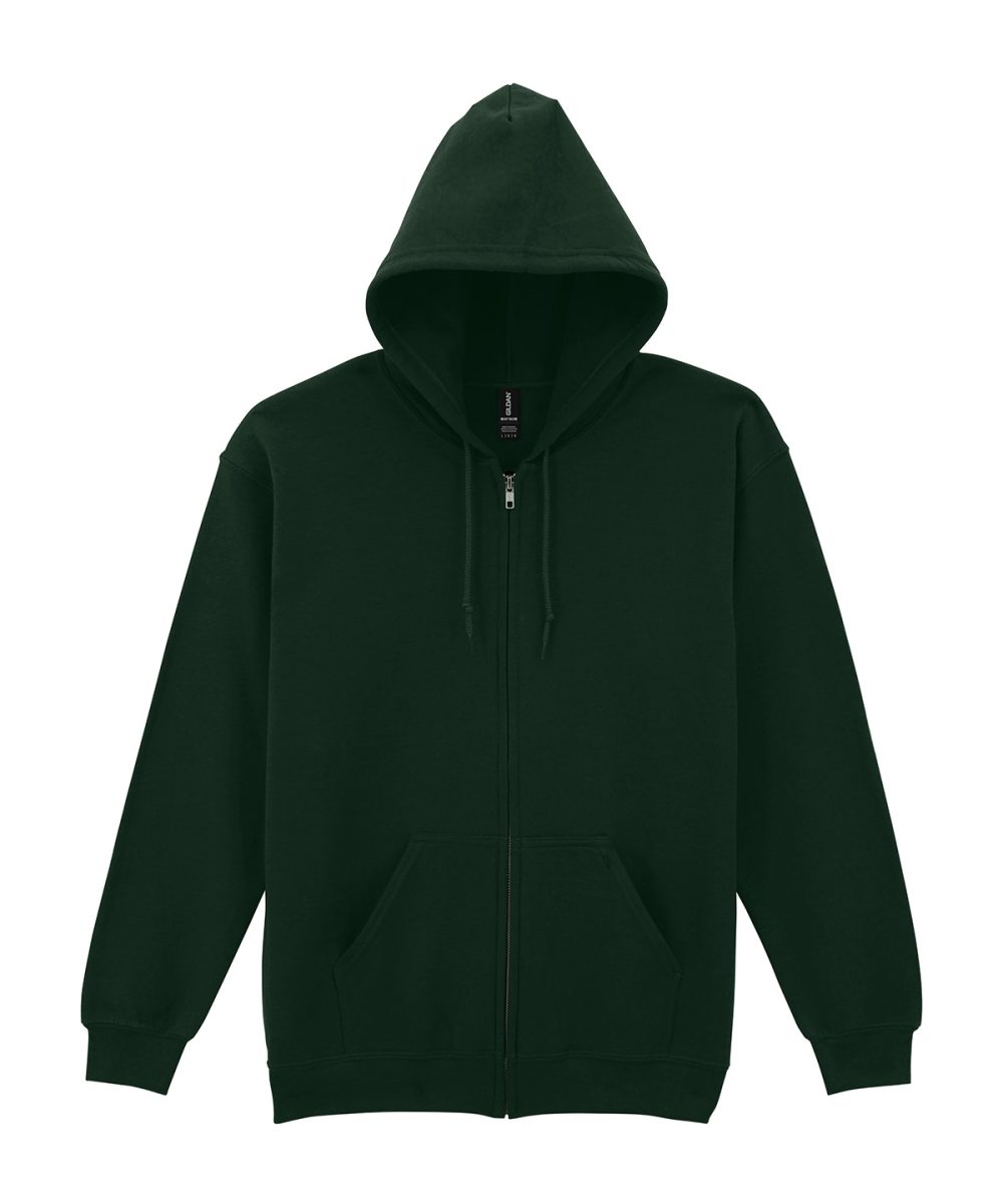 Forest* Heavy Blend™  full zip hooded sweatshirt