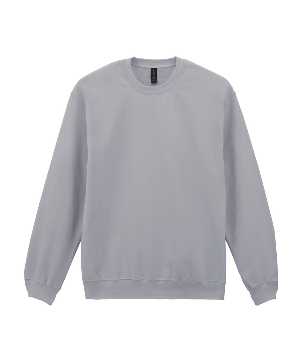 Cement Softstyle™ midweight fleece adult crew neck