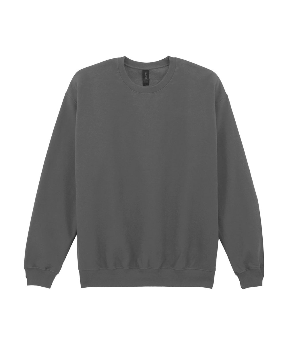 Charcoal Softstyle™ midweight fleece adult crew neck