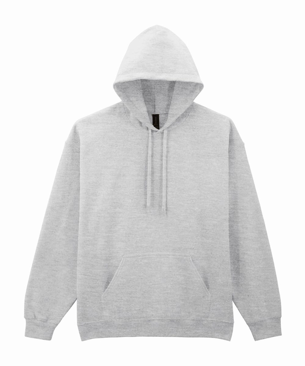 Ash Grey* Softstyle™ midweight fleece adult hoodie