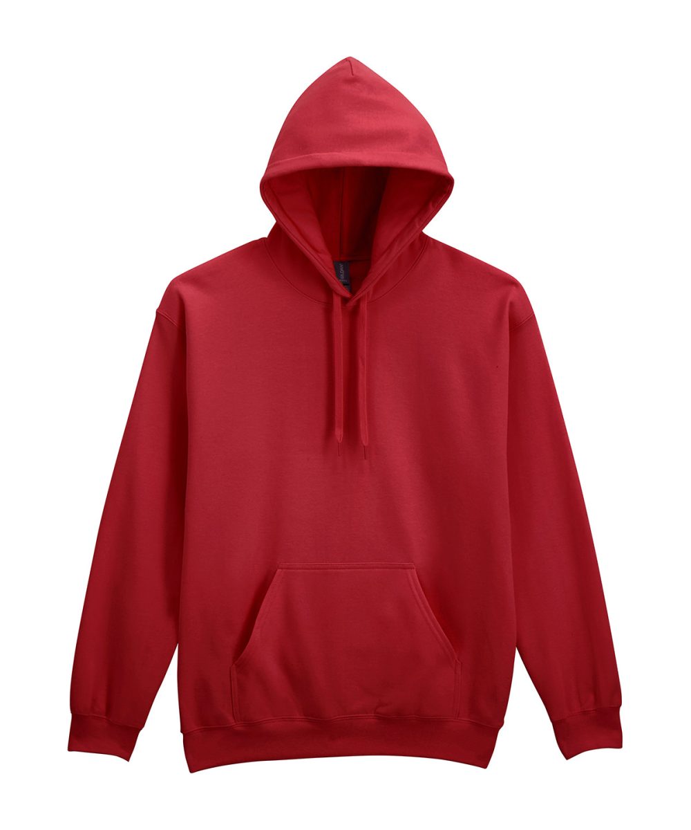 Cardinal Red Softstyle™ midweight fleece adult hoodie