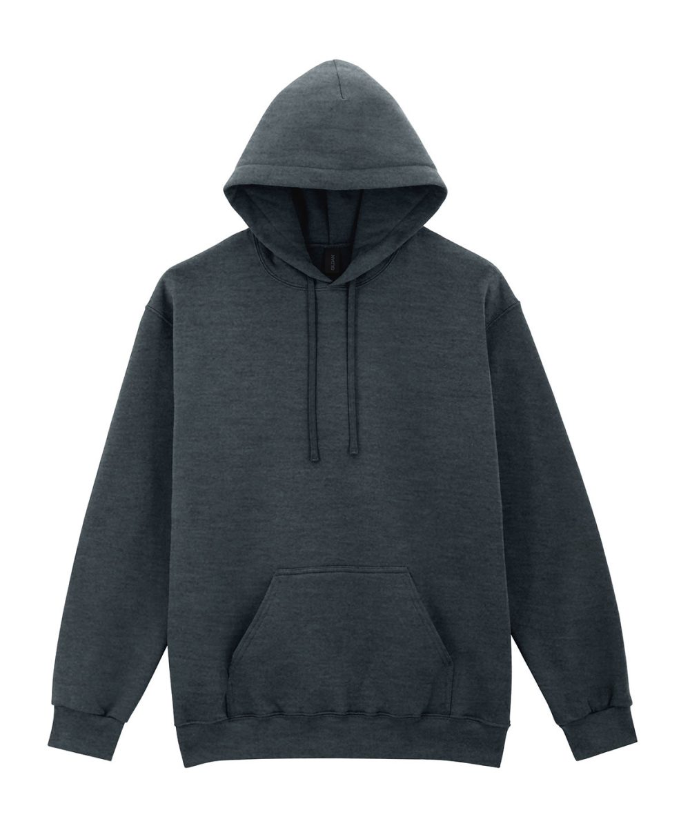 Dark Heather* Softstyle™ midweight fleece adult hoodie