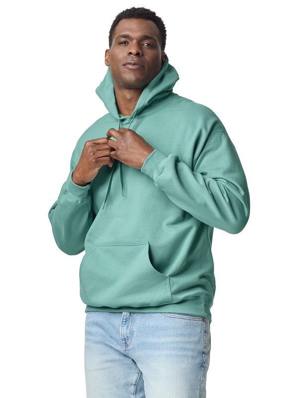 Softstyle™ midweight fleece adult hoodie