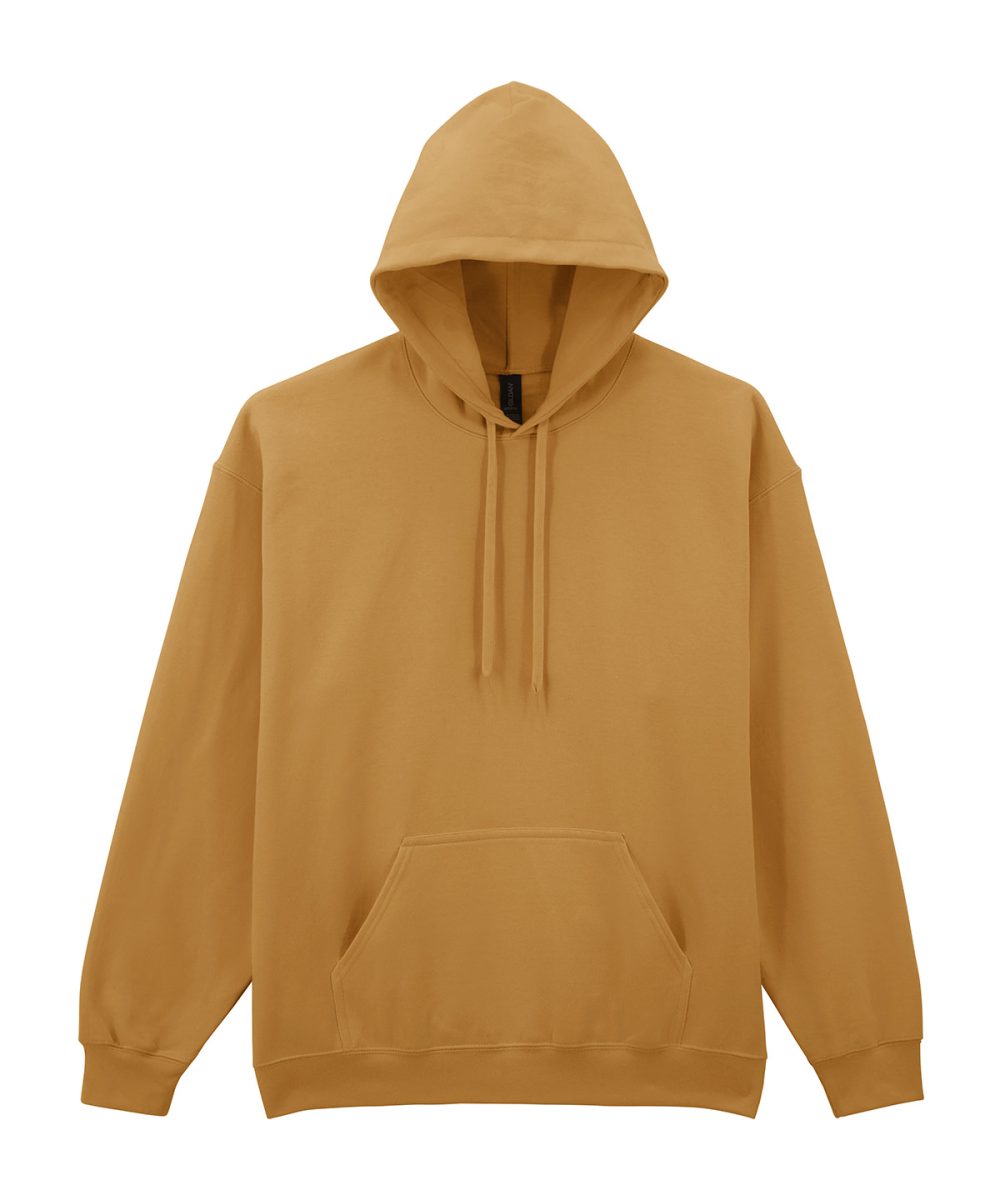 Mustard Softstyle™ midweight fleece adult hoodie