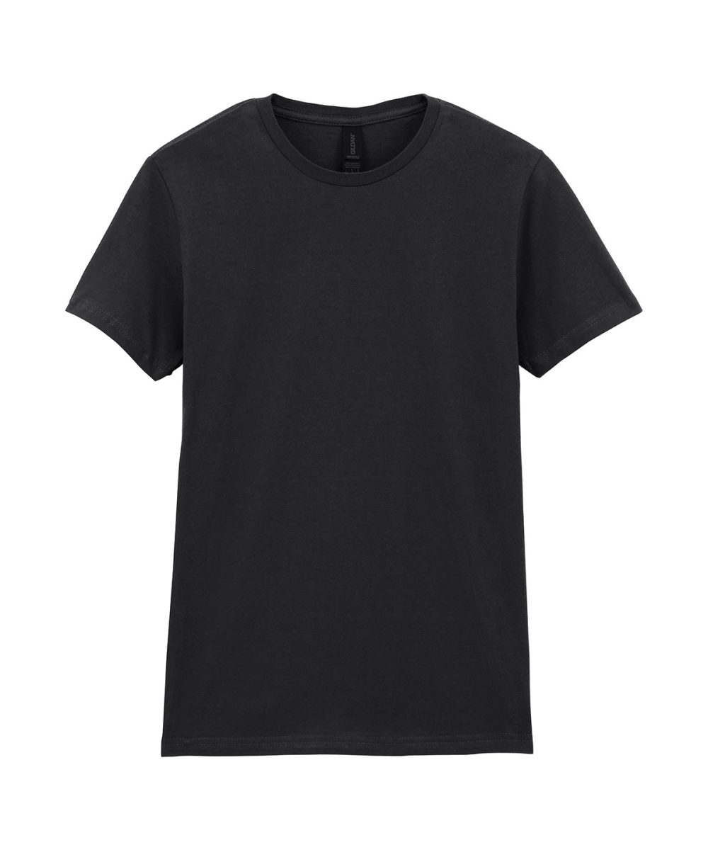 Black Softstyle™ women's ringspun t-shirt