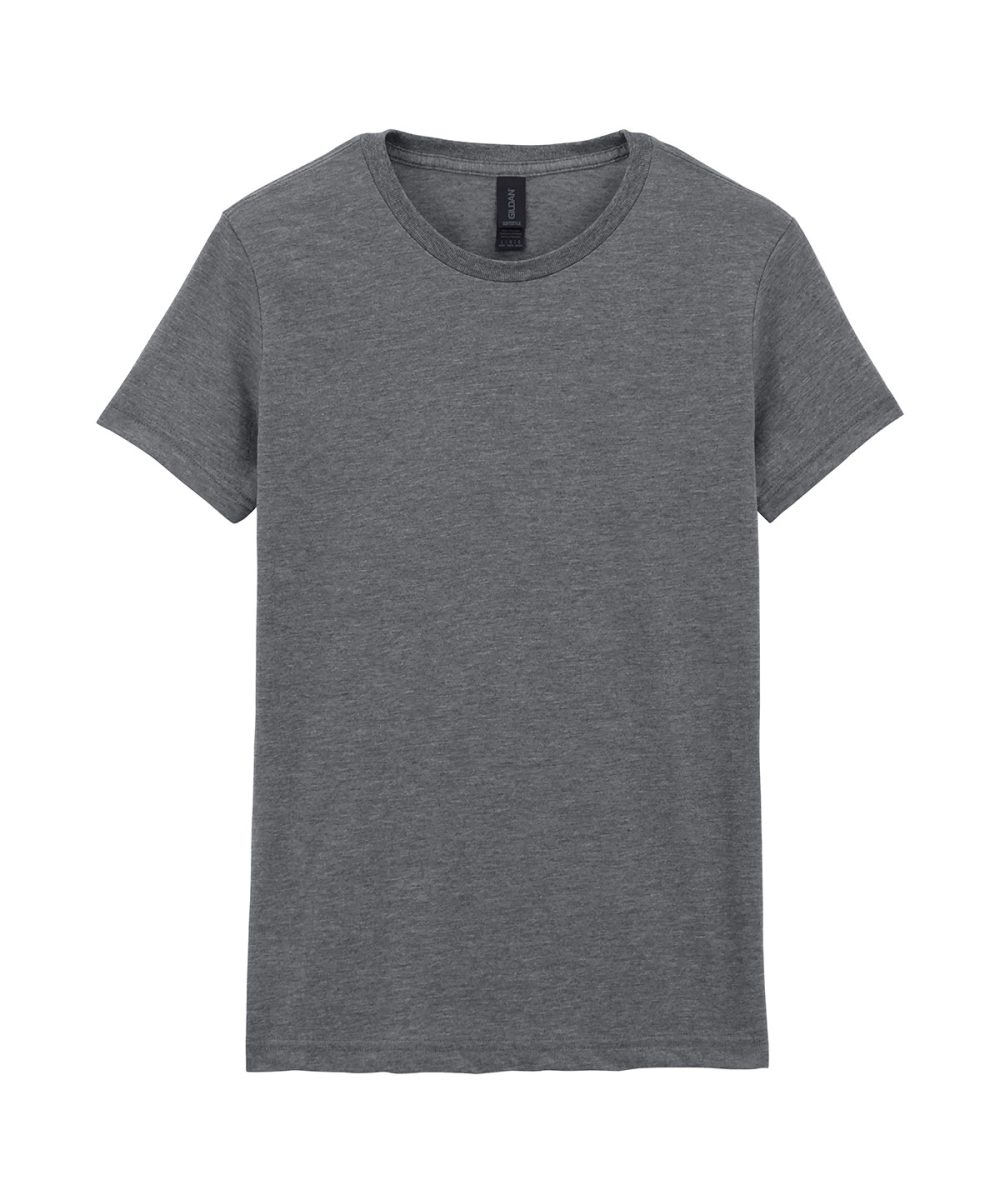 Graphite Heather* Softstyle™ women's ringspun t-shirt