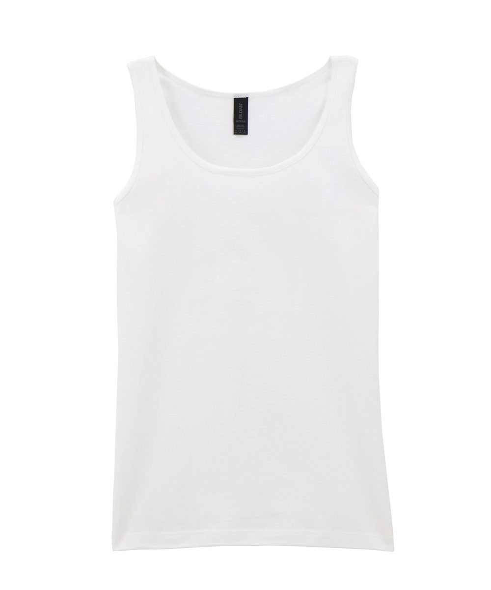 White Softstyle™ women's tank top