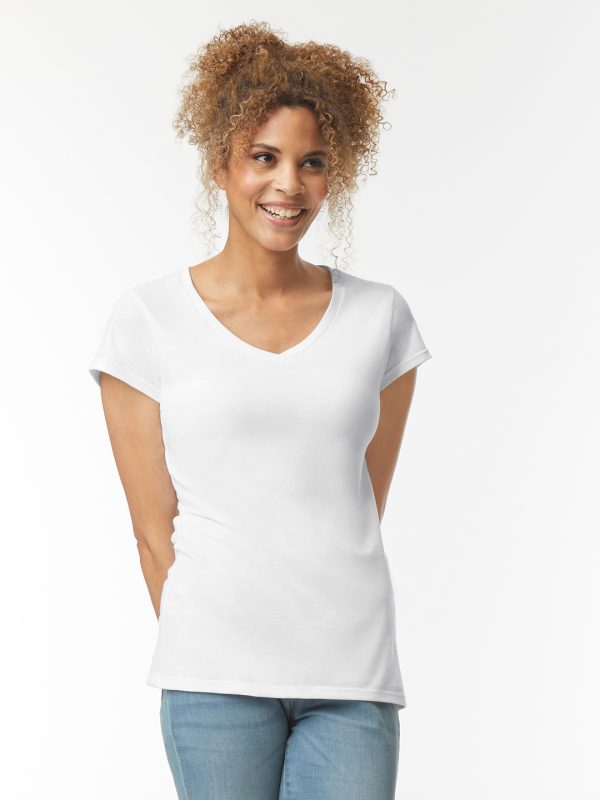 Softstyle™ women's v-neck t-shirt