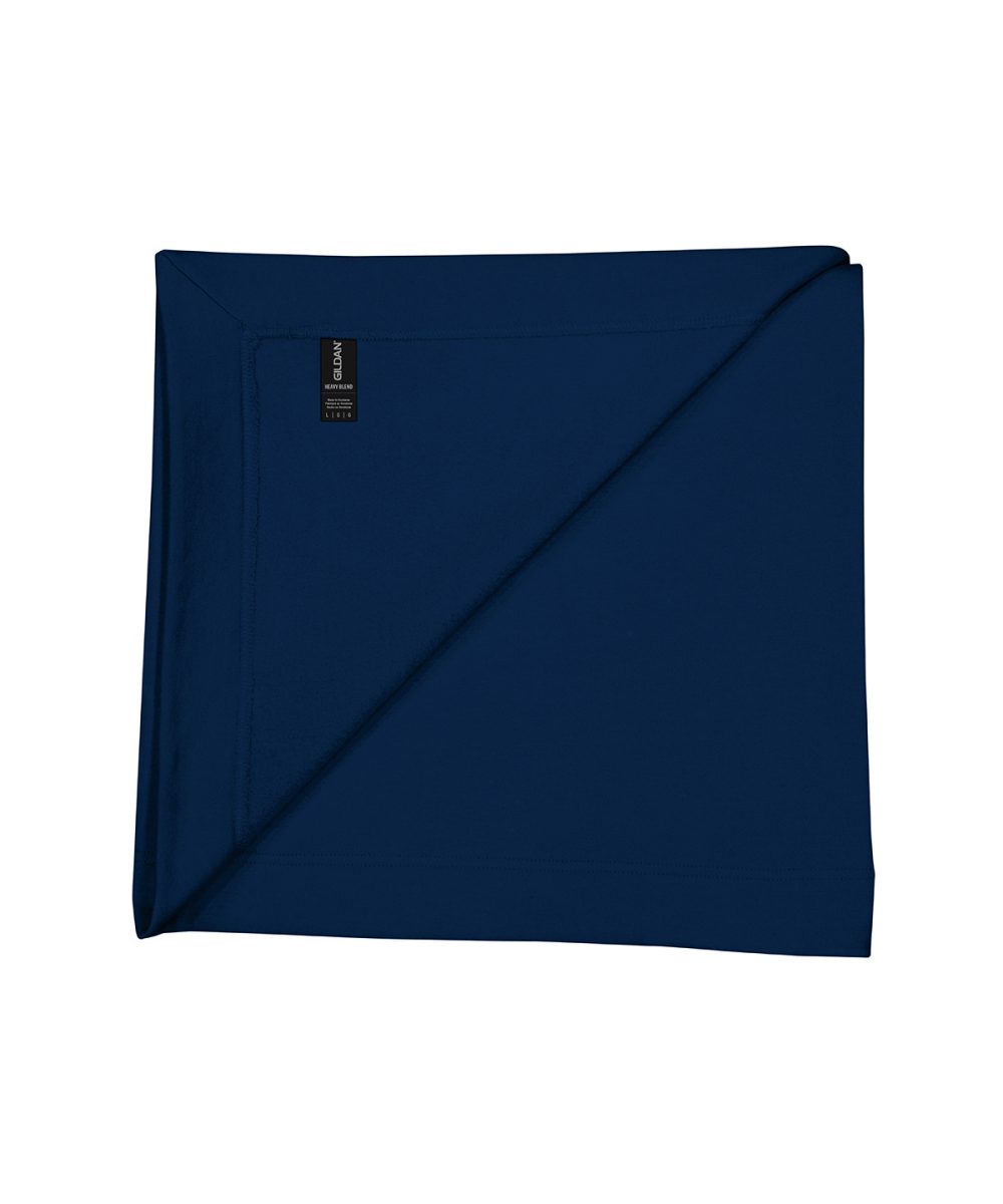 Navy Heavy Blend™ fleece stadium blanket