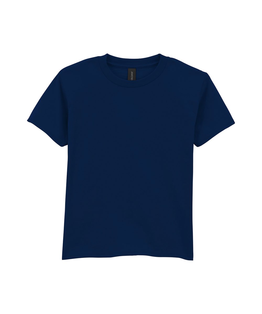 Navy Softstyle™ midweight youth t-shirt