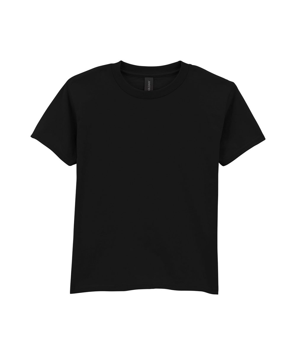 Pitch Black Softstyle™ midweight youth t-shirt