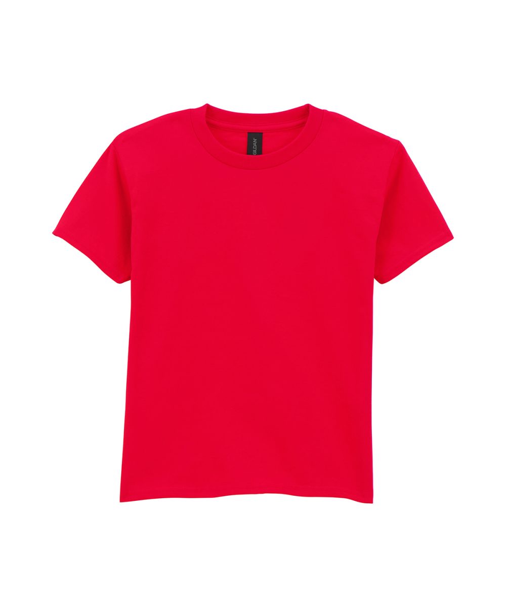 Red Softstyle™ midweight youth t-shirt