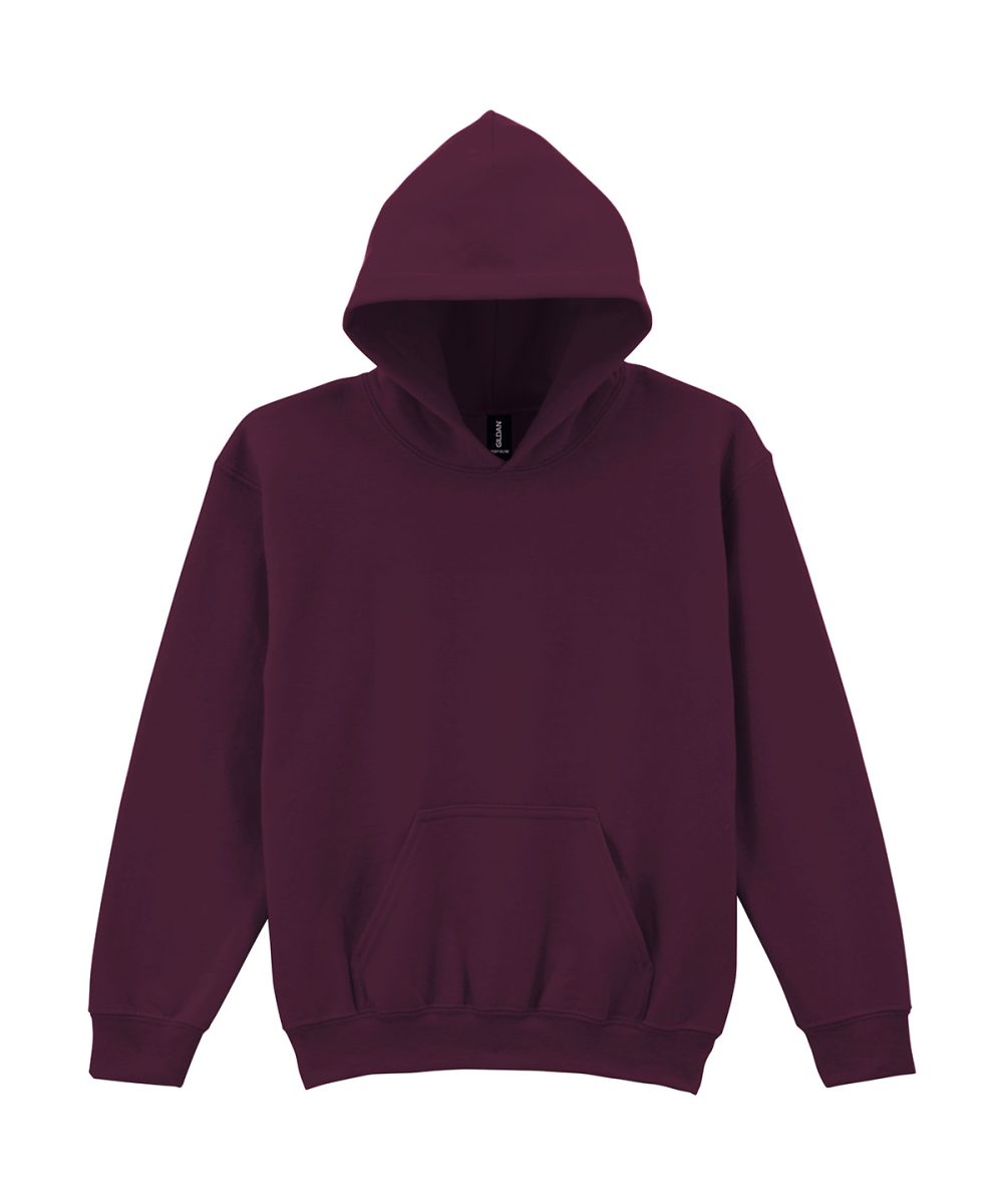 Maroon Heavy Blend™ youth hooded sweatshirt