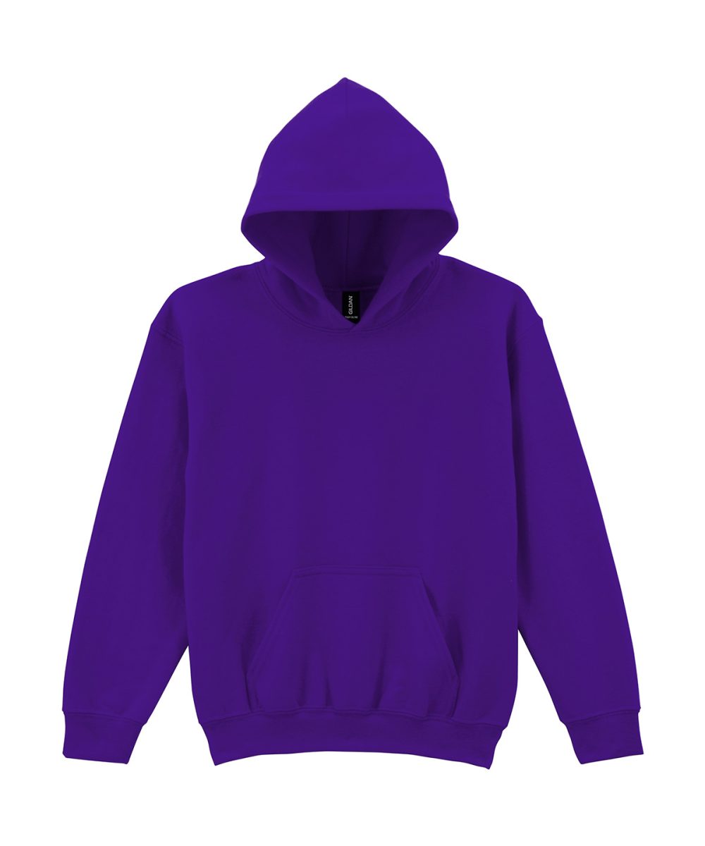 Purple Heavy Blend™ youth hooded sweatshirt