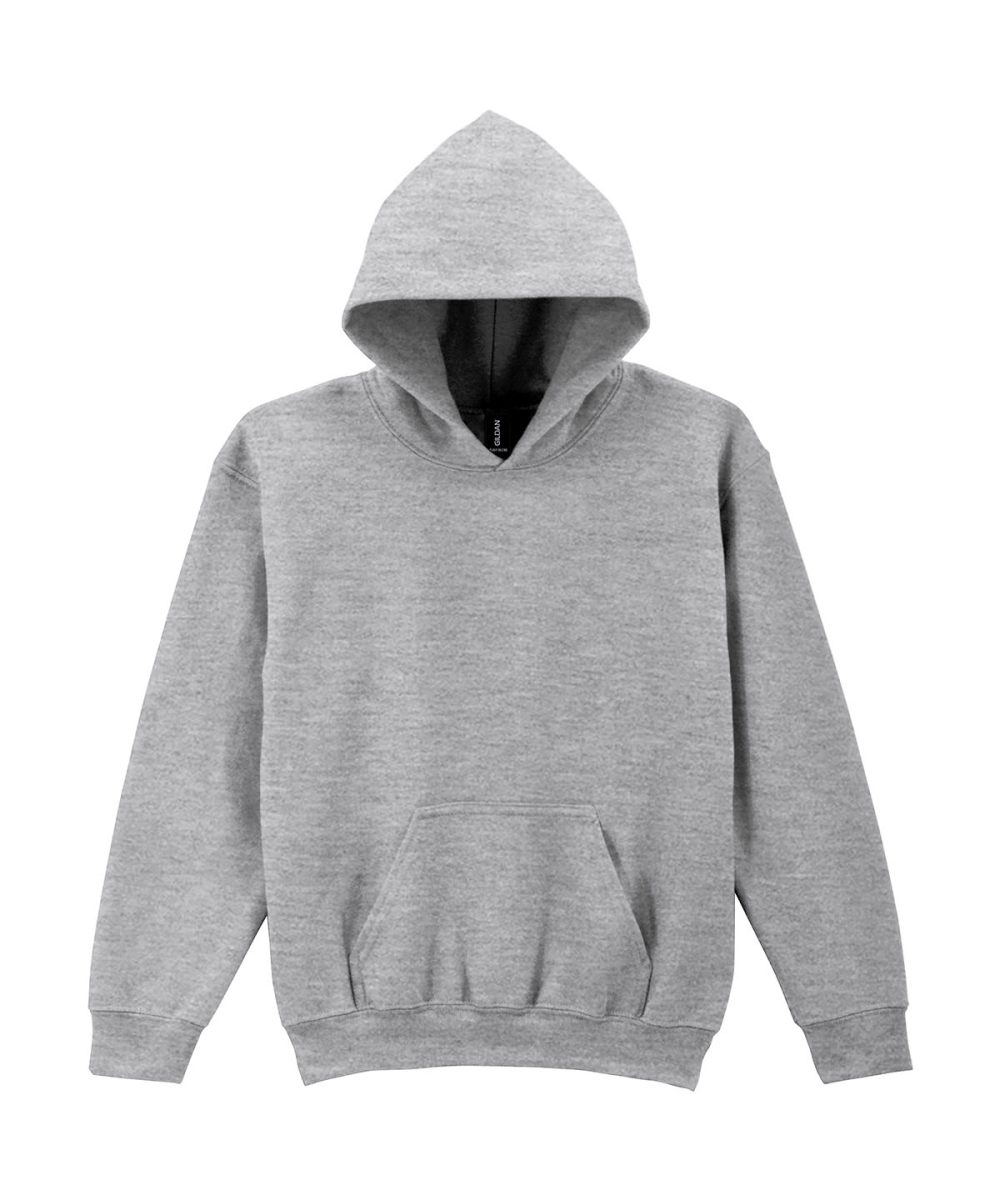 Sport Grey Heavy Blend™ youth hooded sweatshirt