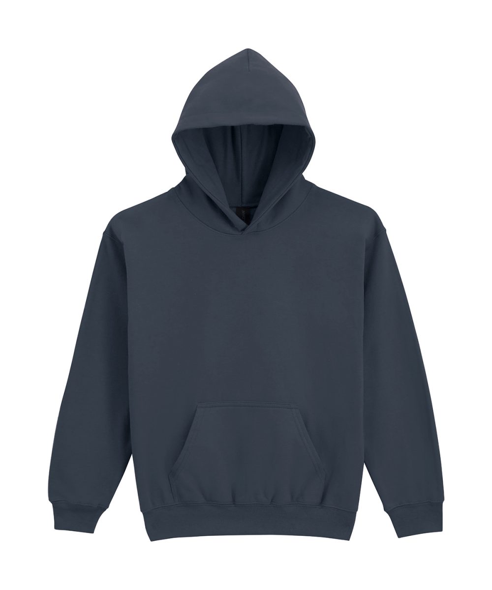 Dark Heather Softstyle™ midweight fleece youth hoodie