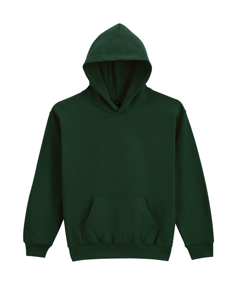 Forest Green Softstyle™ midweight fleece youth hoodie