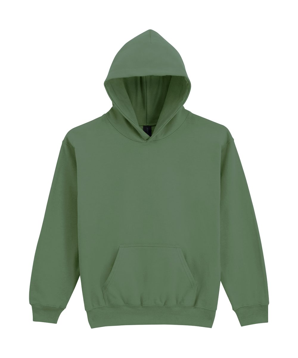 Military Green Softstyle™ midweight fleece youth hoodie