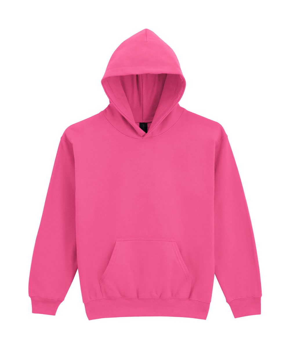 Pink Lemonade Softstyle™ midweight fleece youth hoodie