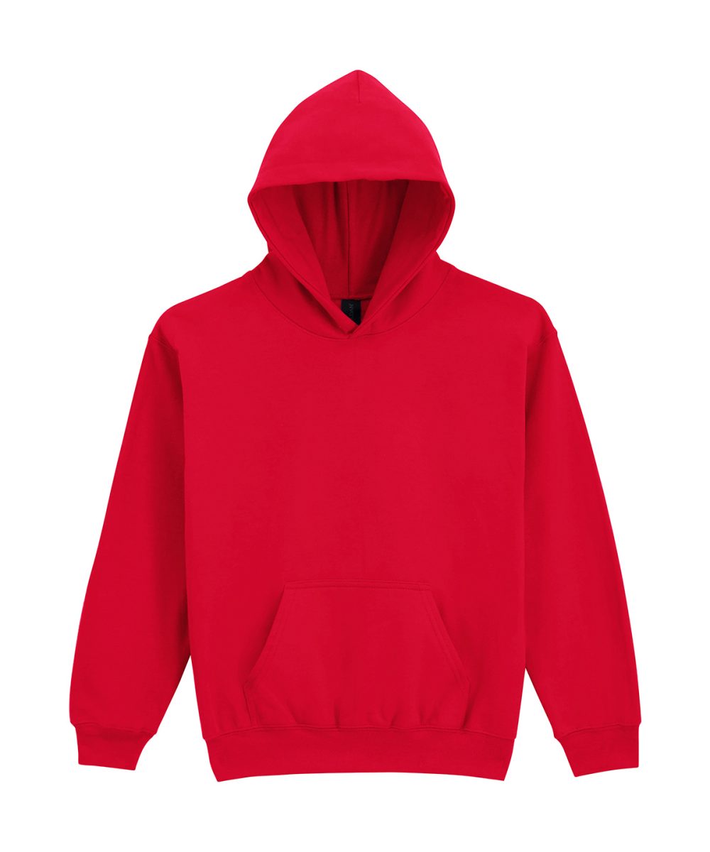 Red Softstyle™ midweight fleece youth hoodie