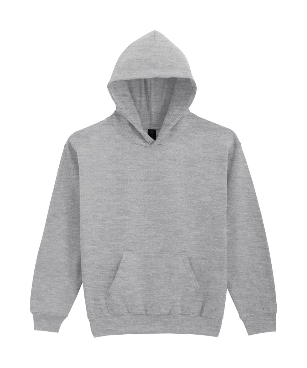 Ringspun Sport Grey Softstyle™ midweight fleece youth hoodie