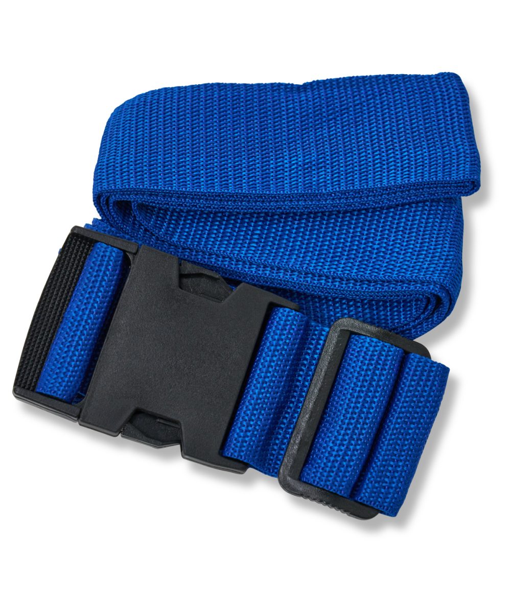 Blue Luggage straps