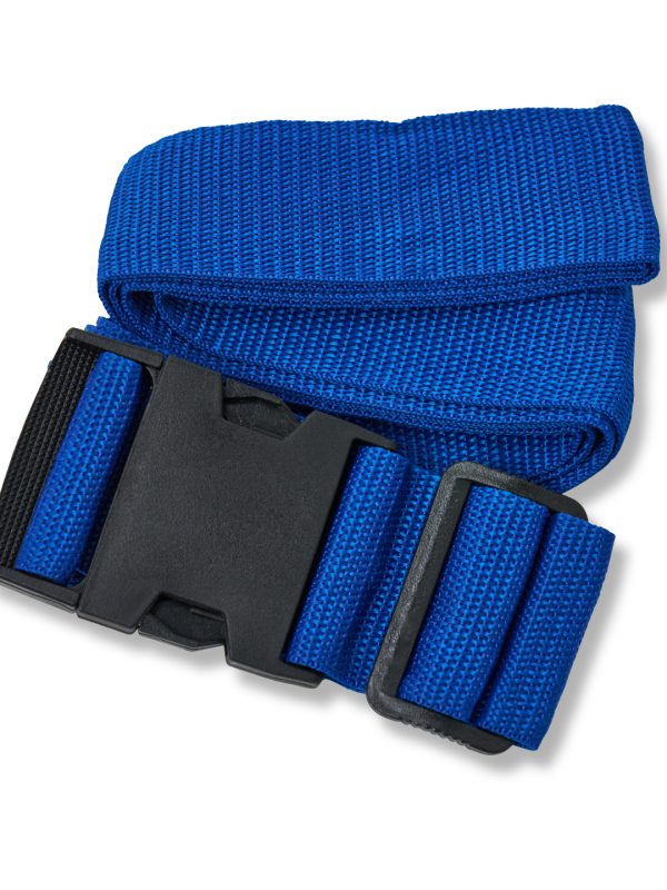 Blue Luggage straps