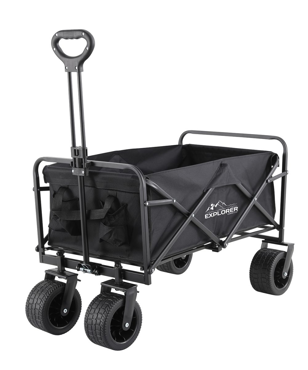 Black Explorer foldable cart