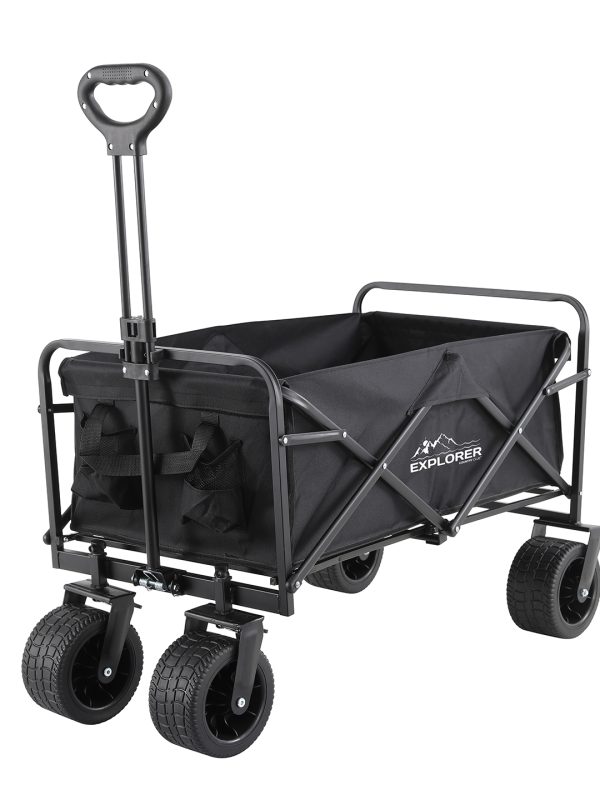 Black Explorer foldable cart