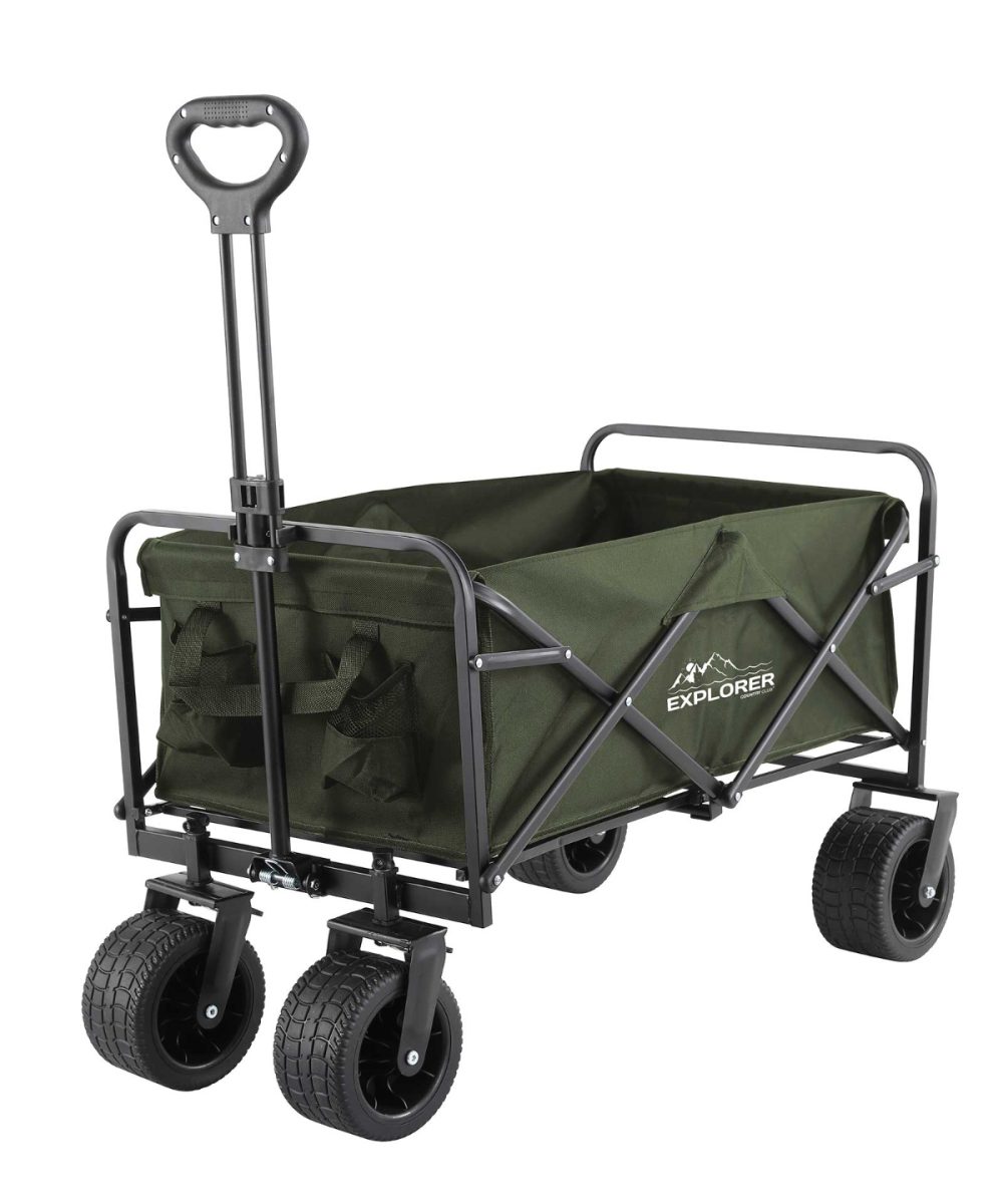 Green Explorer foldable cart