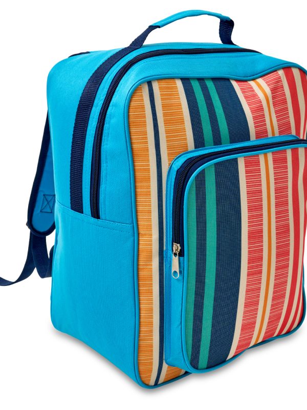 Textured Stripe 17 Litre cool backpack