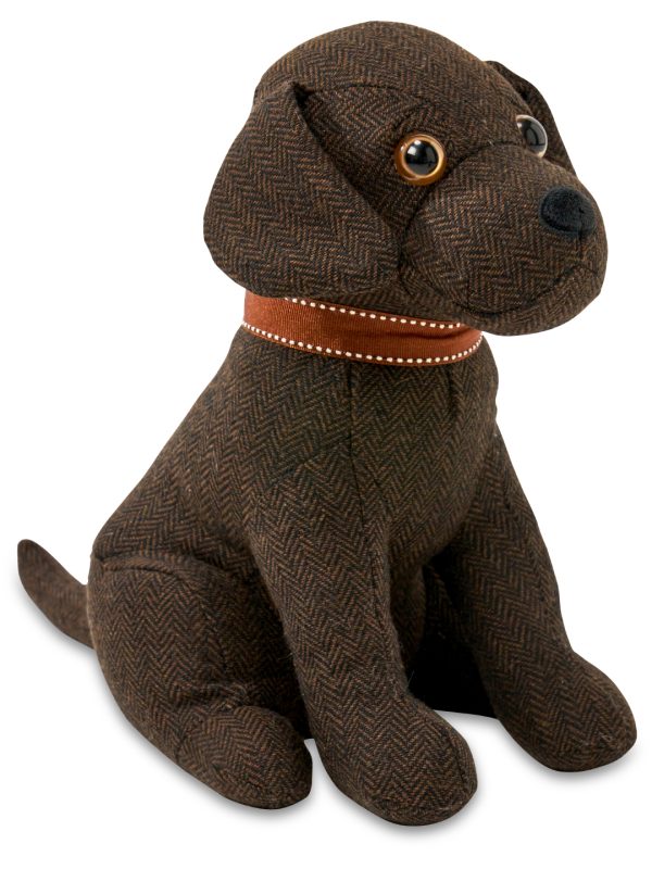 Brown Labrador Dog door stop