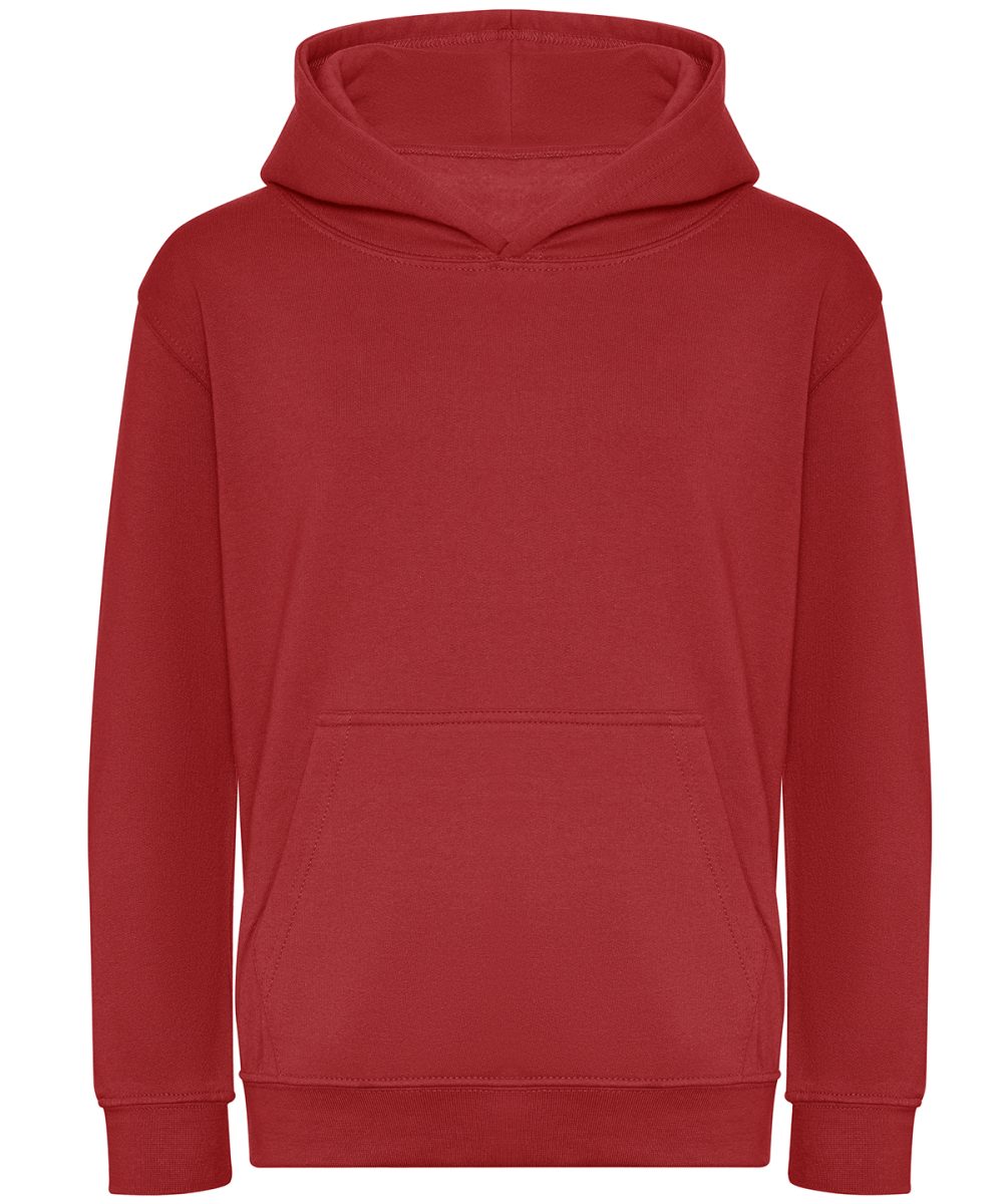 Fire Red Kids organic hoodie