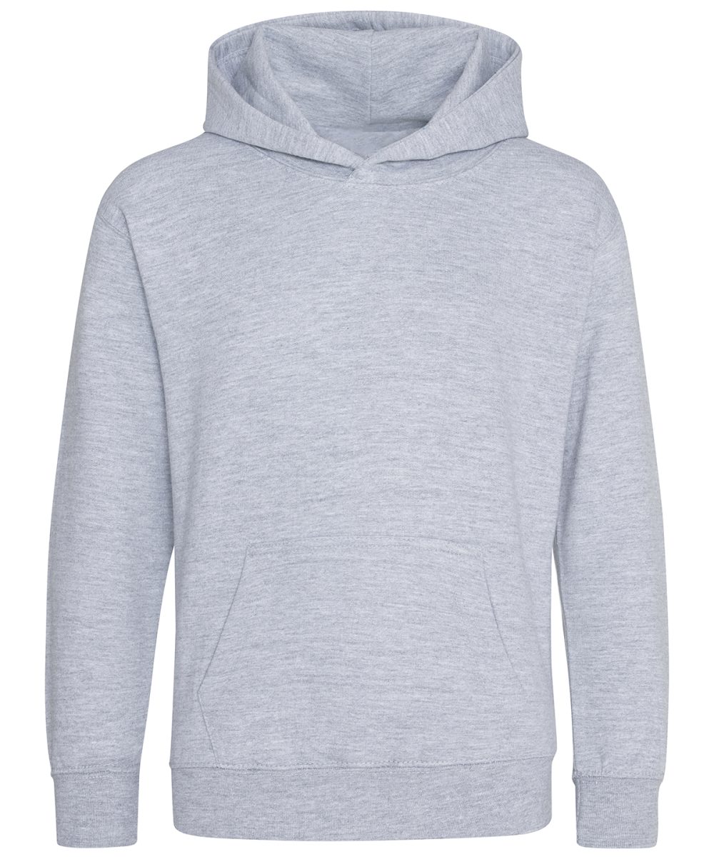 Heather Grey Kids organic hoodie