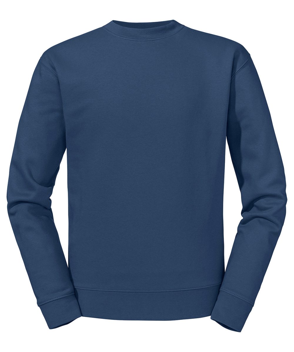 Indigo Set-in sleeve sweatshirt