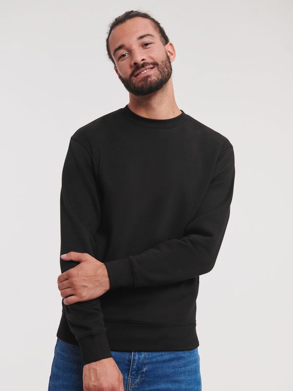 Set-in sleeve sweatshirt