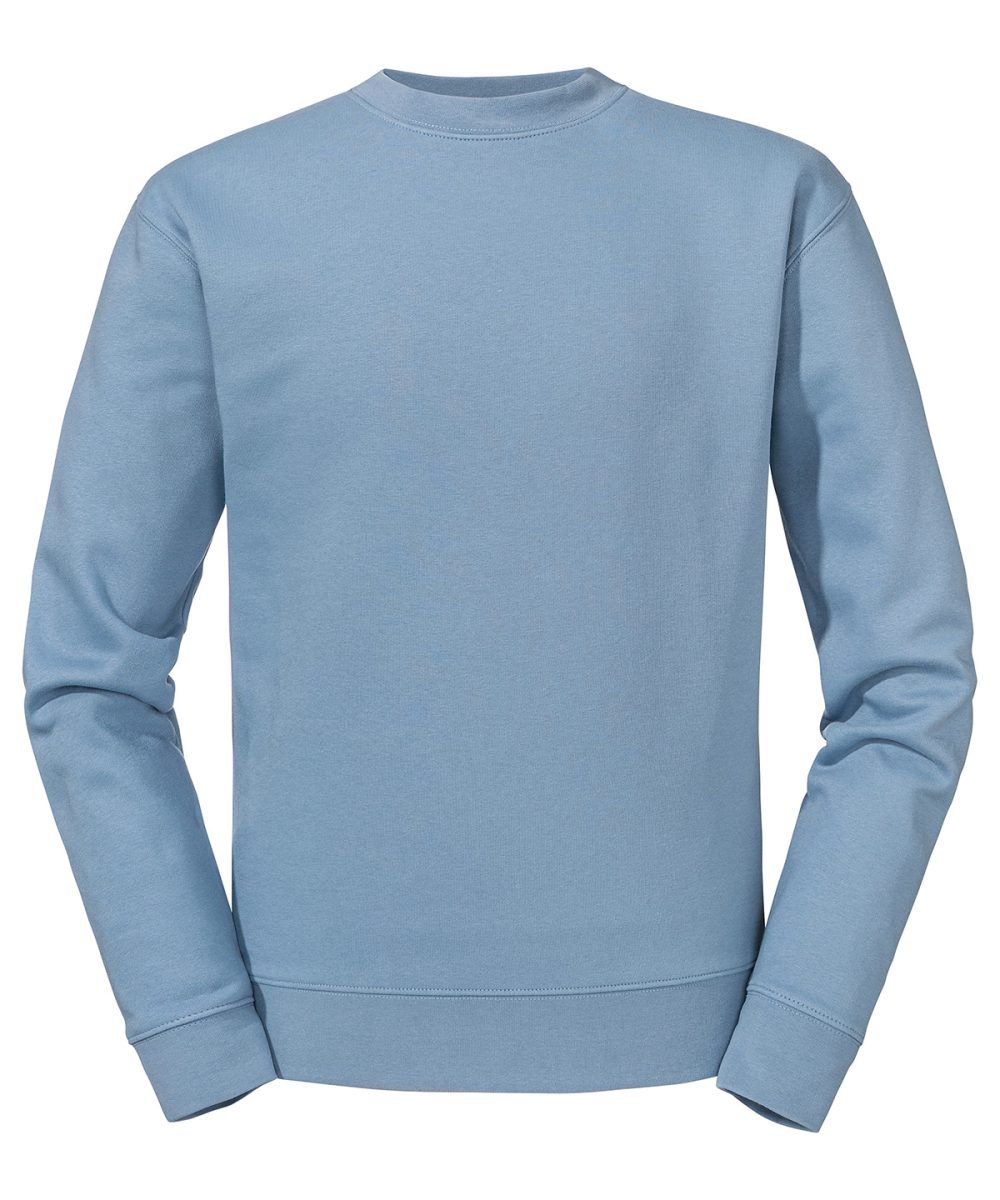 Mineral Blue Set-in sleeve sweatshirt