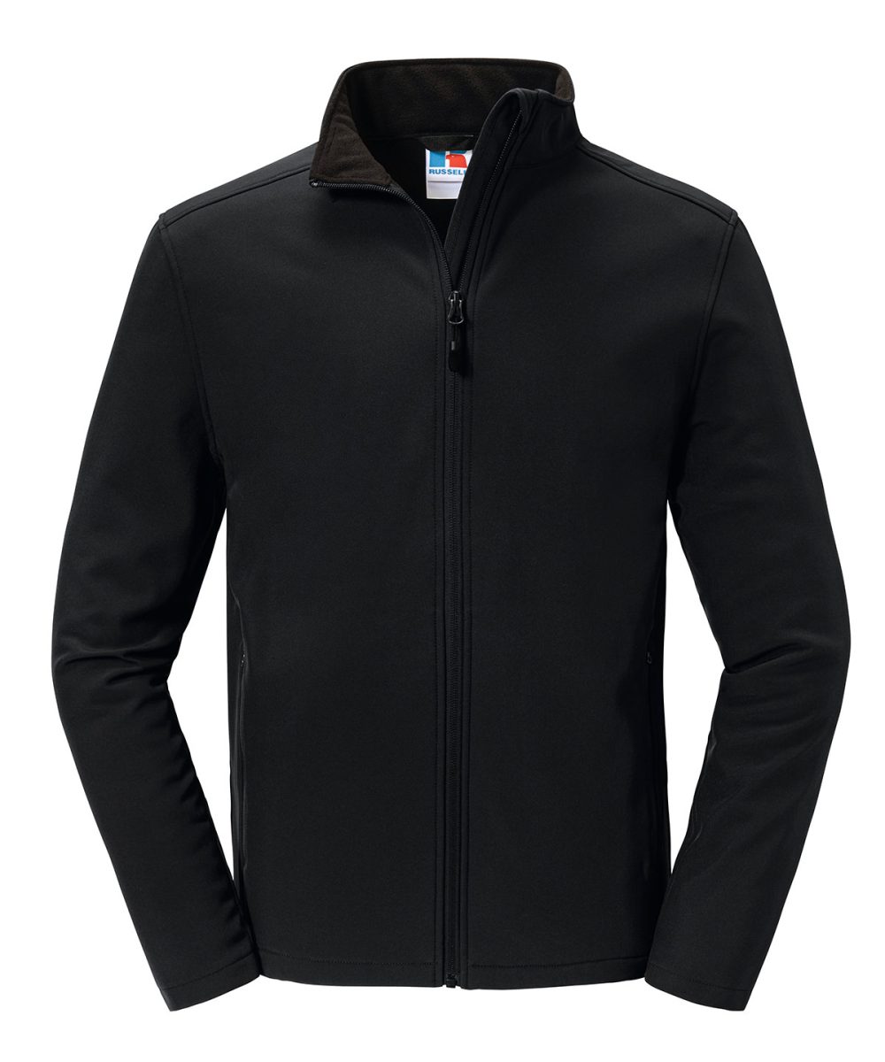 Black Essential softshell jacket