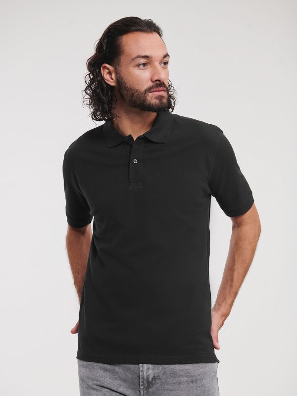 Classic cotton piqué polo