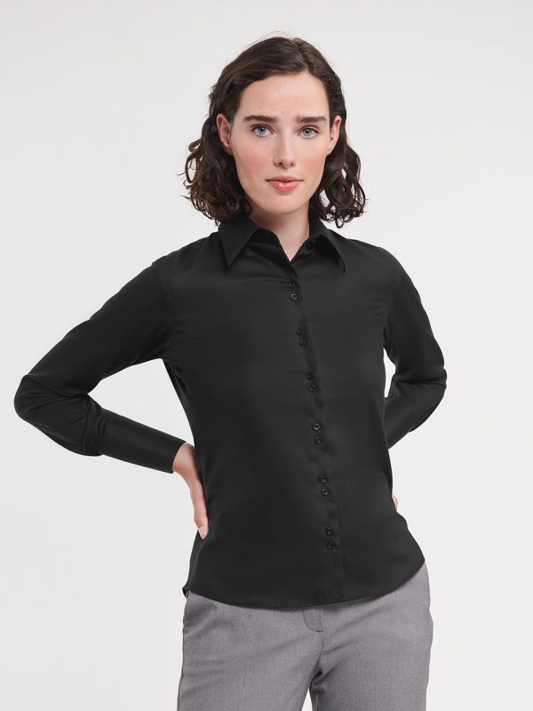 Women's long sleeve ultimate non-iron shirt