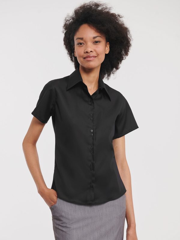 Women's short sleeve ultimate non-iron shirt