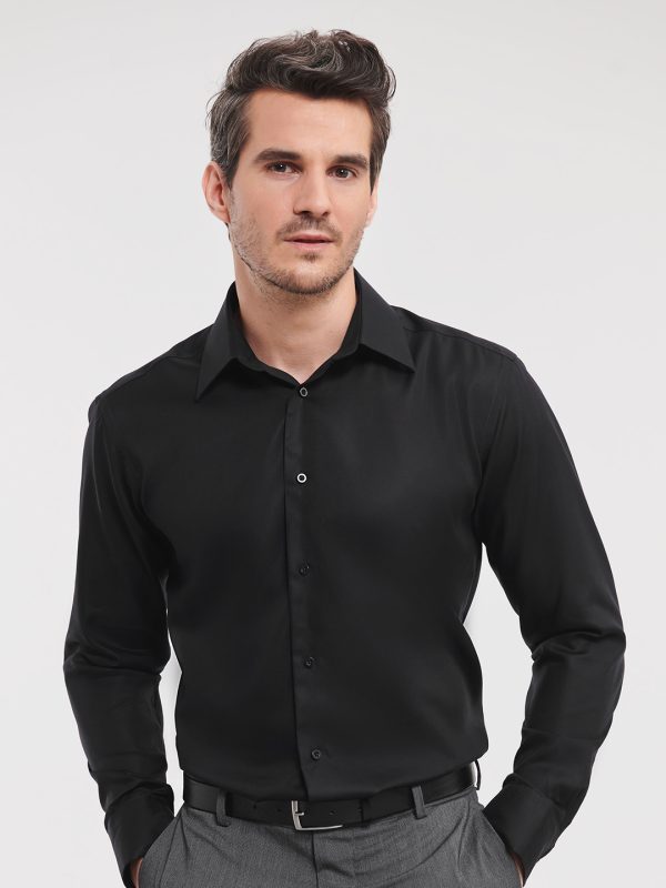 Long sleeve tailored ultimate non-iron shirt