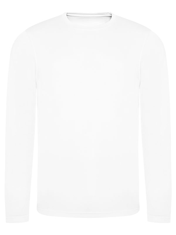 Arctic White Long sleeve cool T