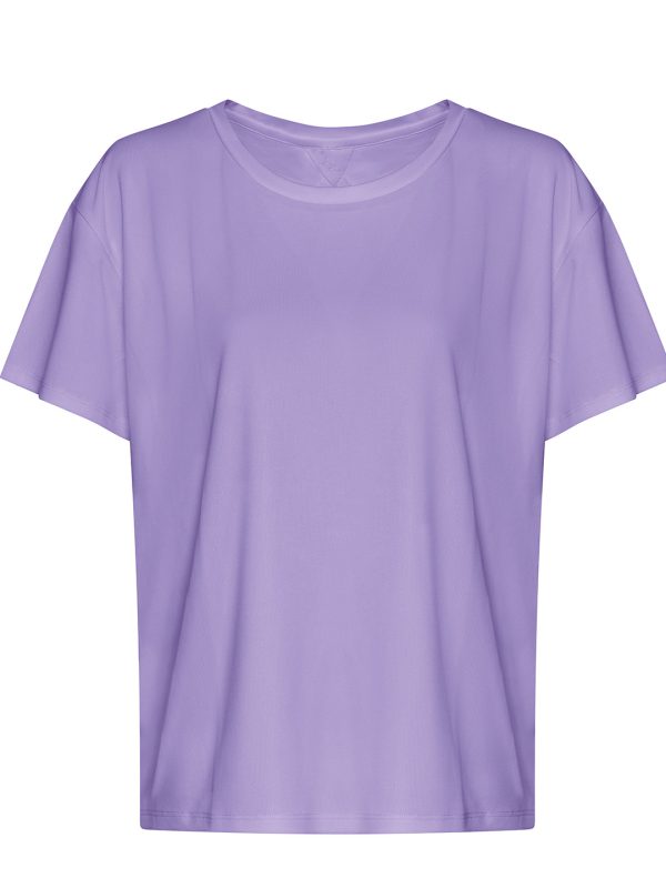 Digital Lavender Women’s open back T